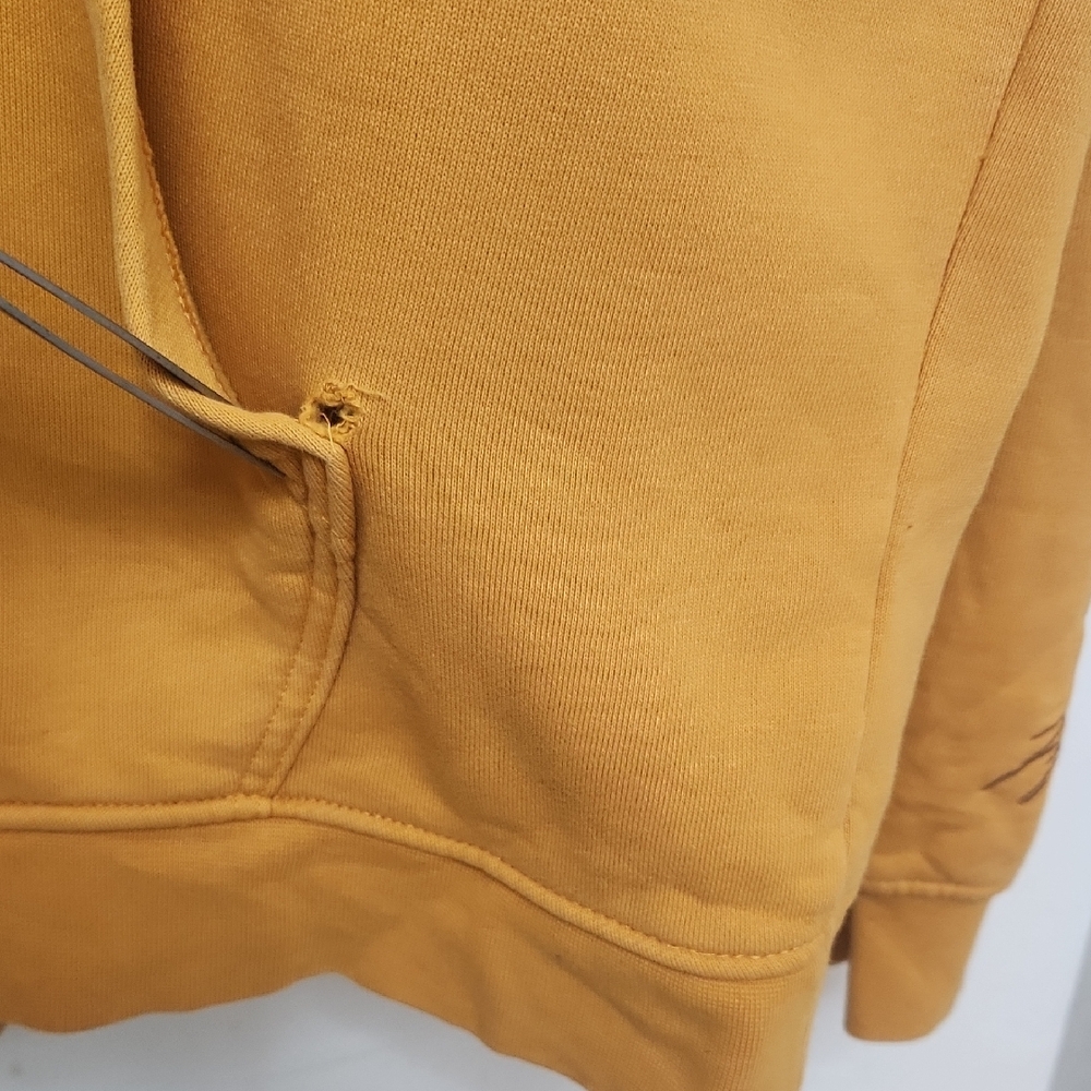 Jordan Yellow Pullover Hoodie with Graphic - Picture 4 of 11